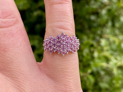 9ct Gold Pink Sapphire Ring