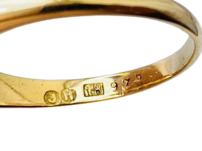 Antique 18ct Gold Five-Stone Diamond Ring