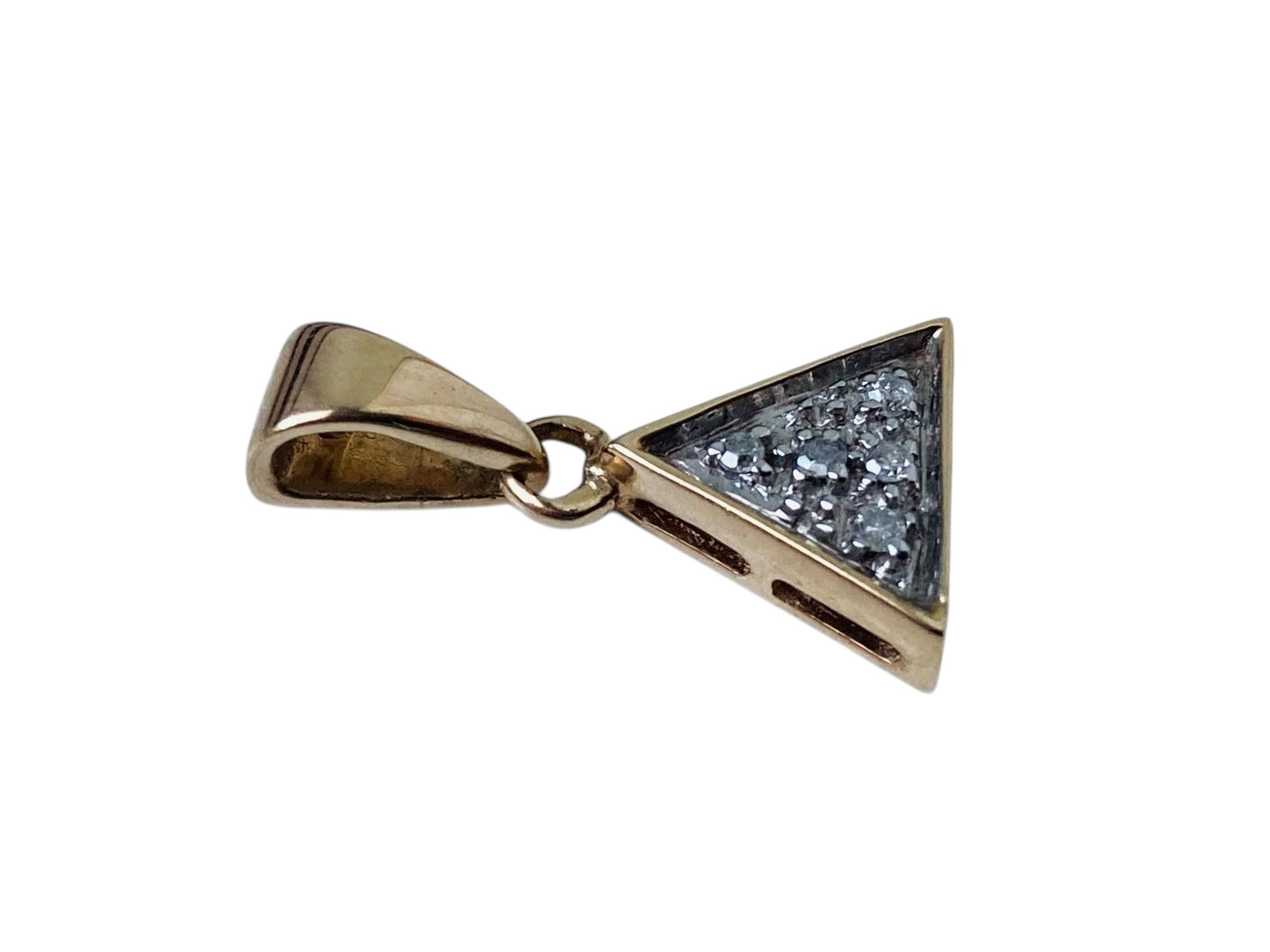 9ct Gold Diamond Pendant