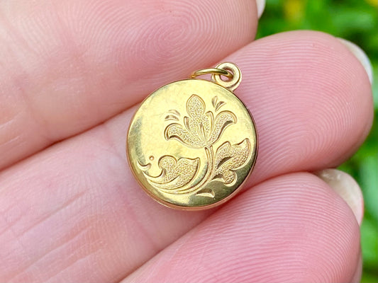 9ct Gold Locket Pendant