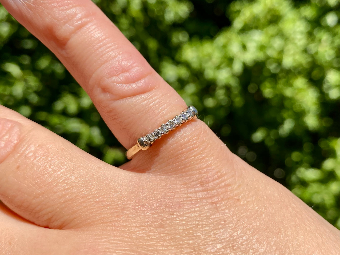 9ct Gold Diamond Ring