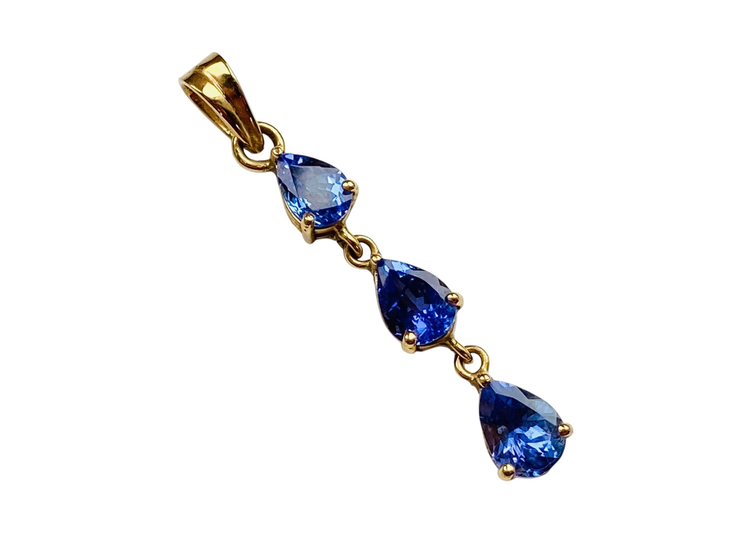 9ct Gold Tanzanite Pendant