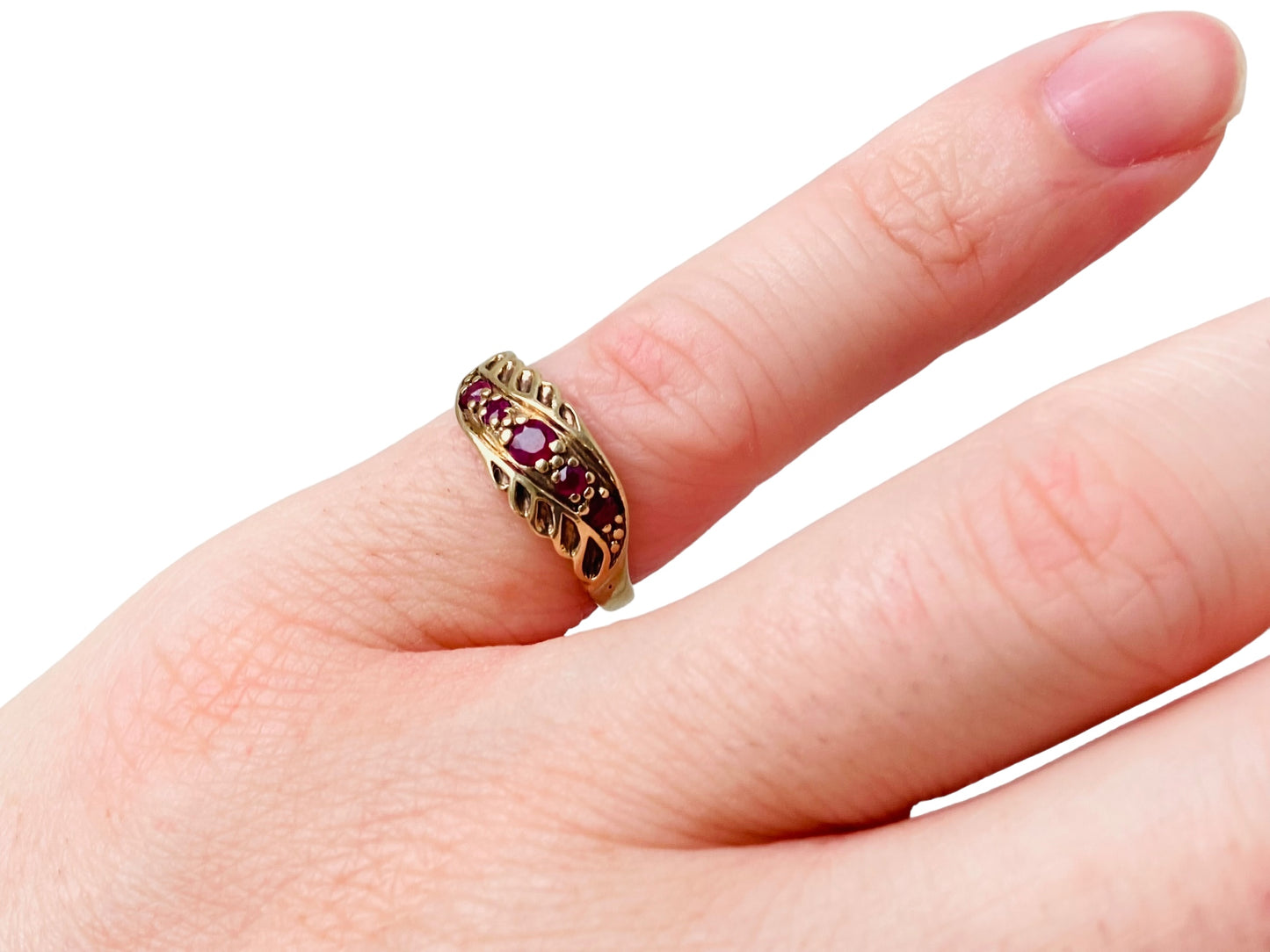 9ct Gold Ruby Ring