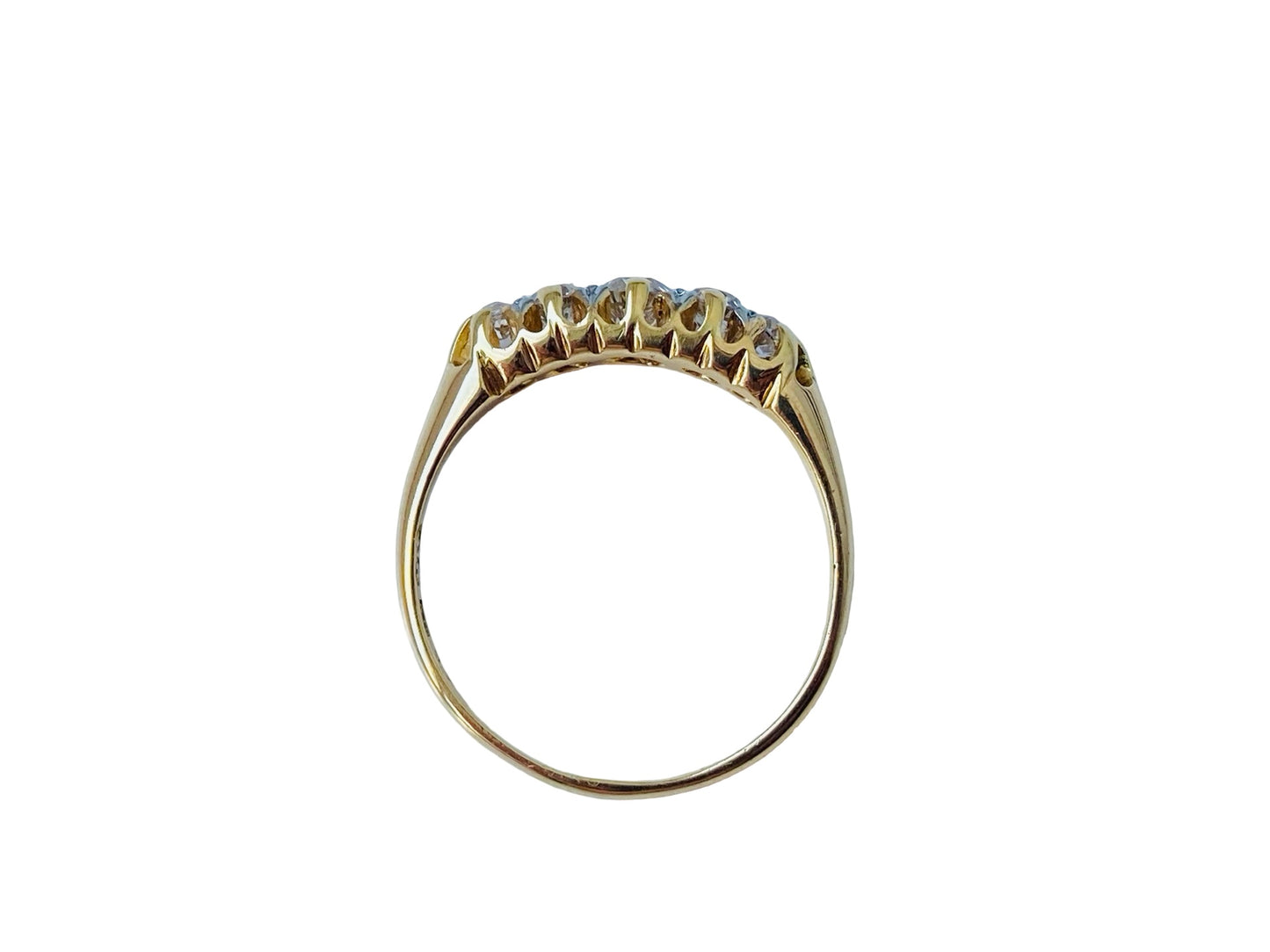 Antique 18ct Gold Five-Stone Diamond Ring