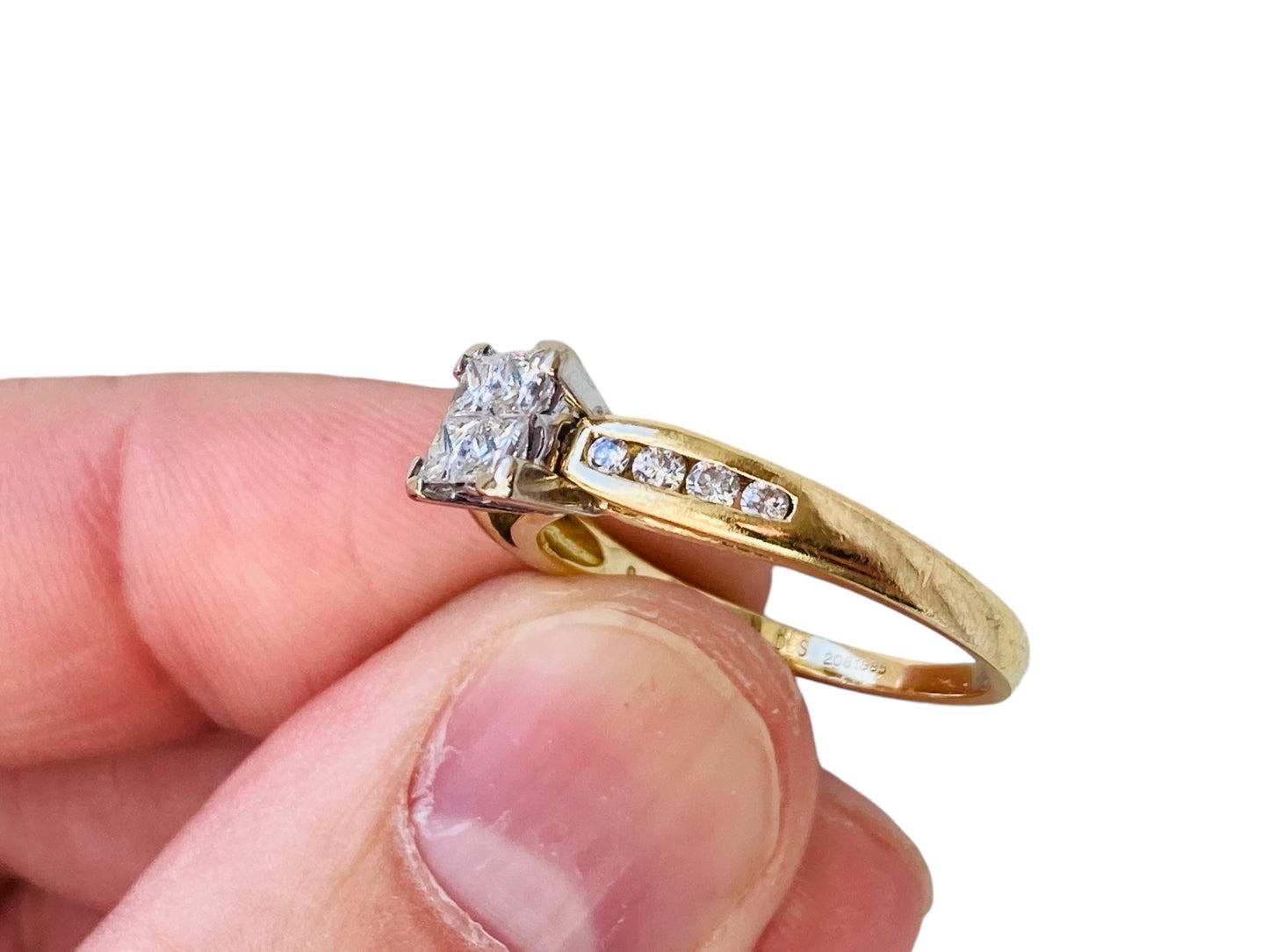 18ct Gold 0.60ct Diamond Ring