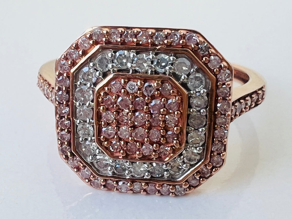 9ct Gold Diamond Ring