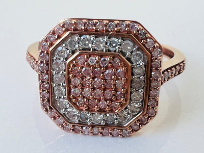 9ct Gold Diamond Ring