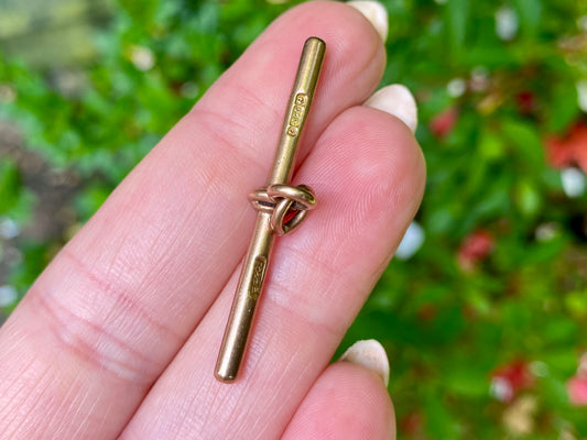 Antique 9ct Gold T-Bar