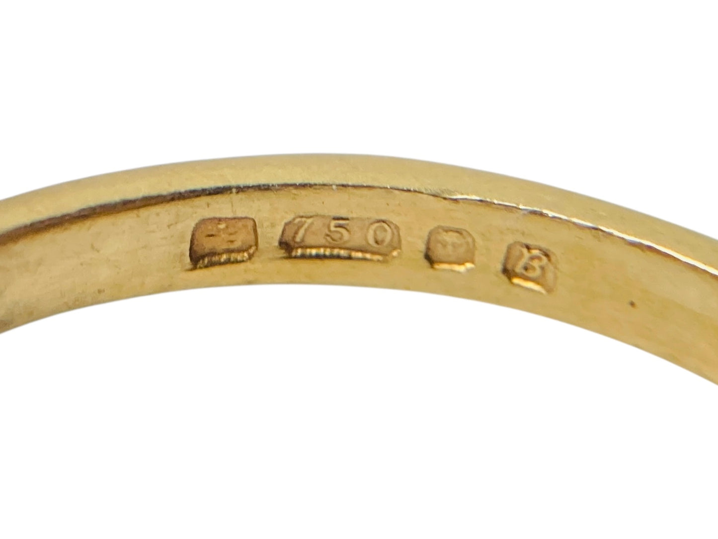 Vintage 18ct Gold Sapphire & Diamond Ring