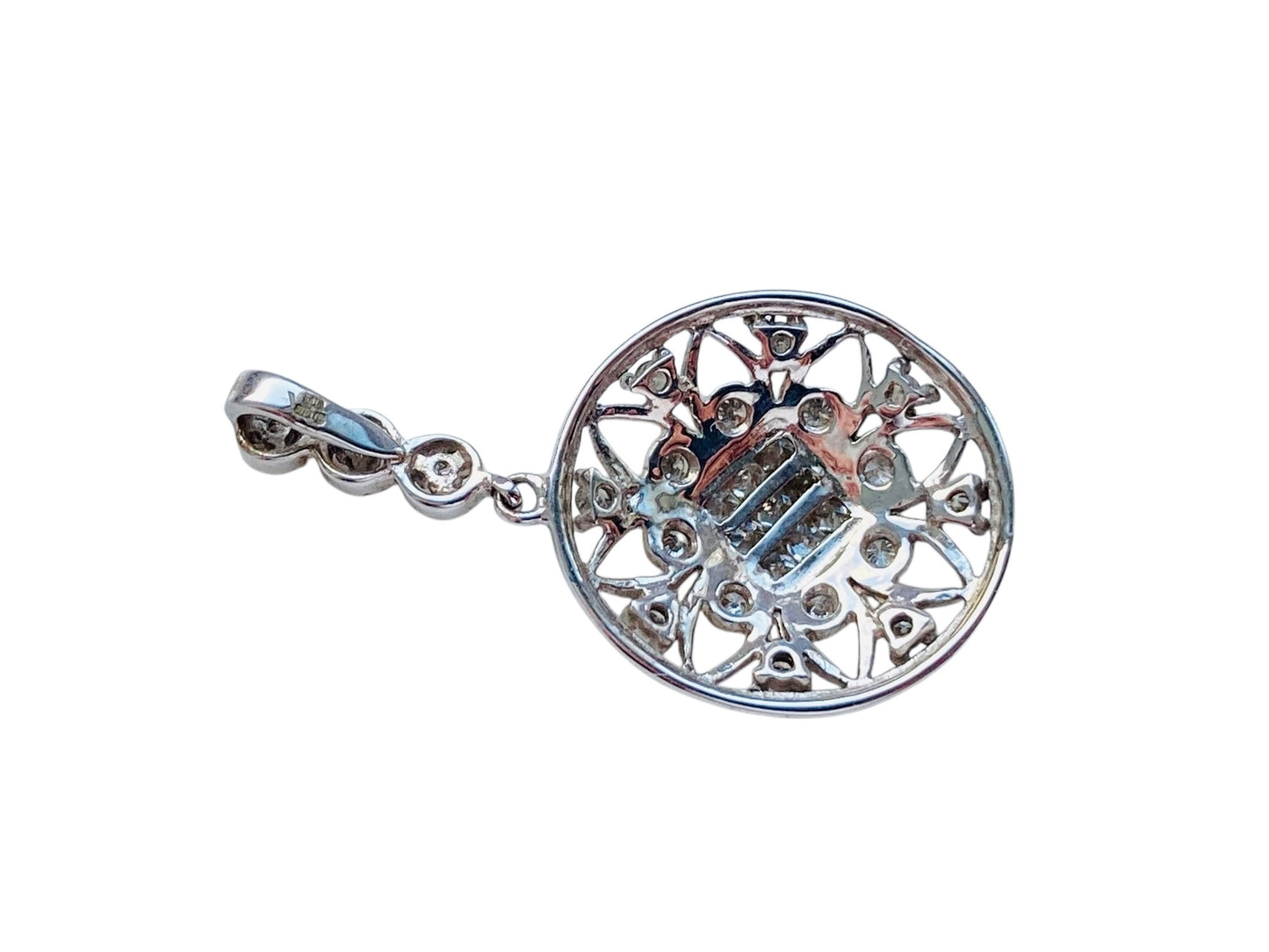 9ct Gold Diamond Pendant