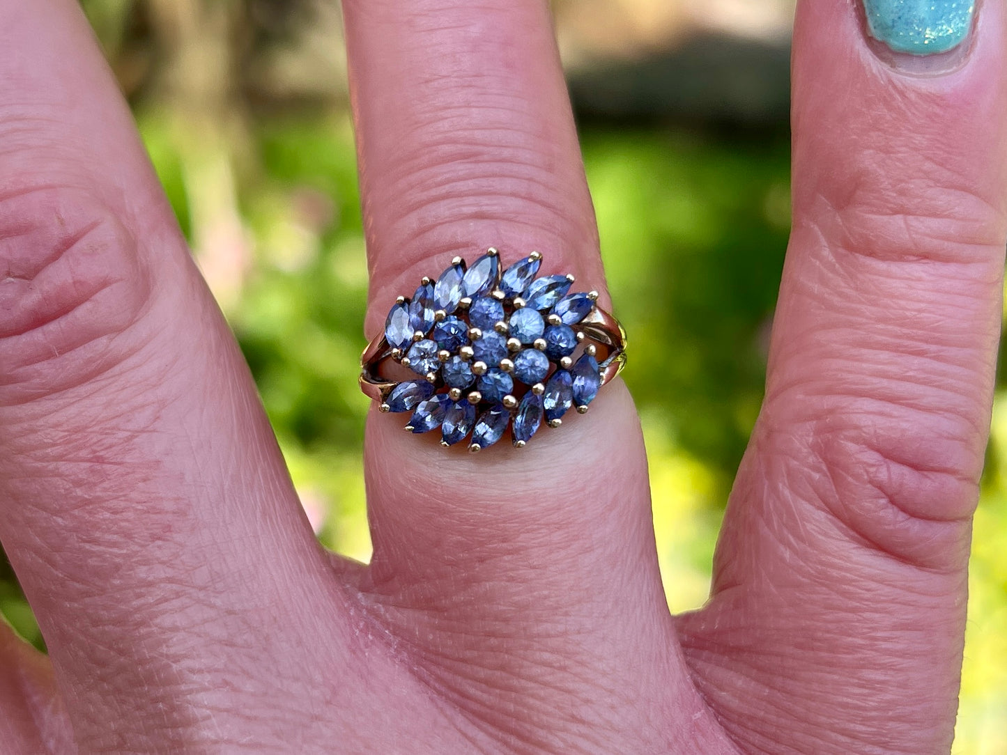 9ct Gold Tanzanite Ring