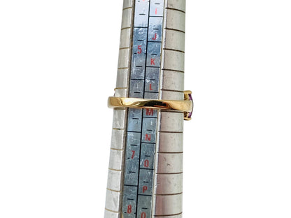 9ct Gold Amethyst & Diamond Ring