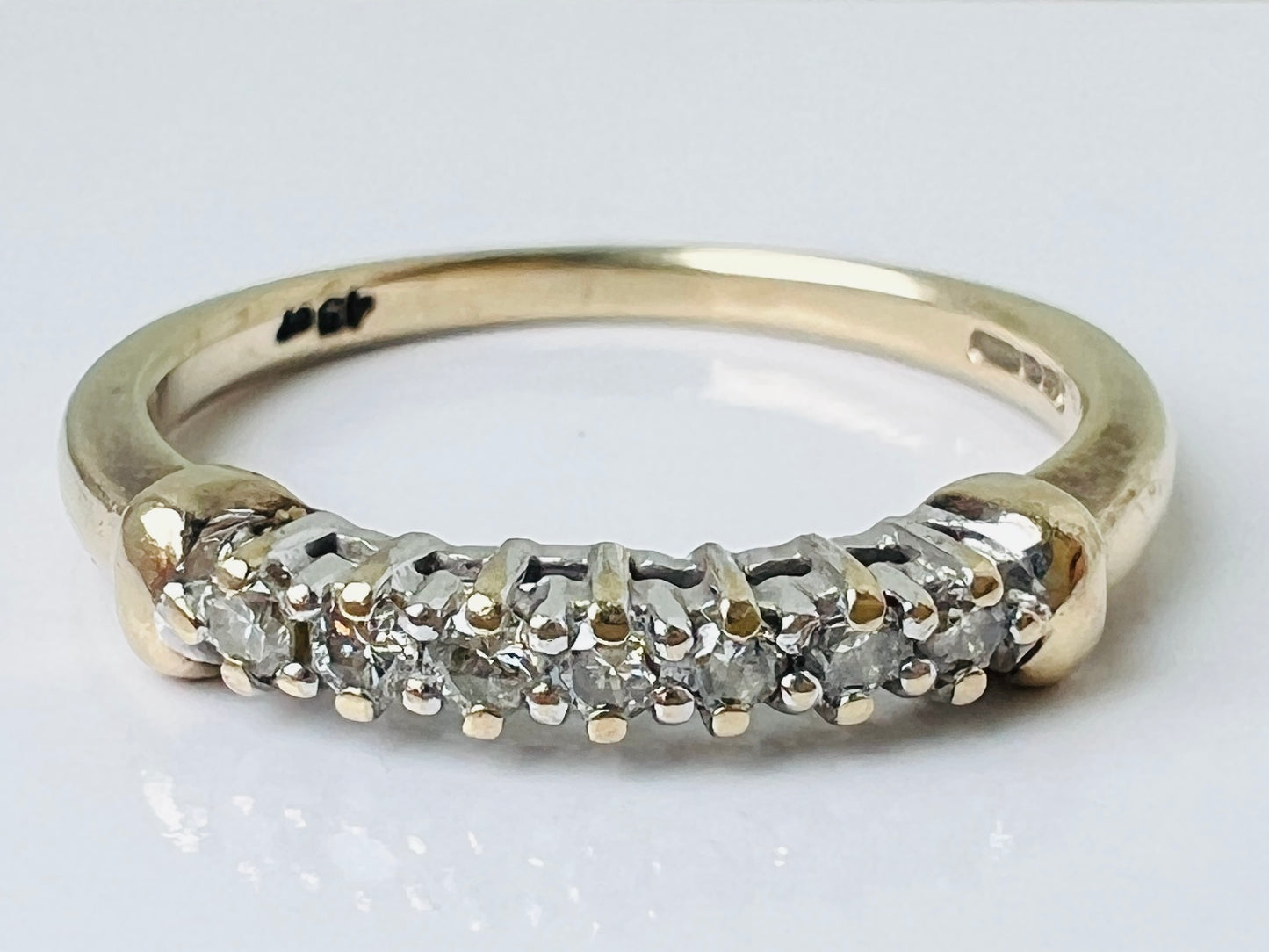 9ct Gold Diamond Ring