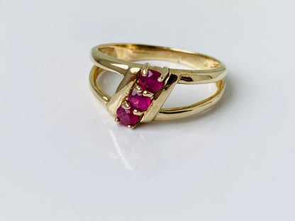 9ct Gold Ruby Ring