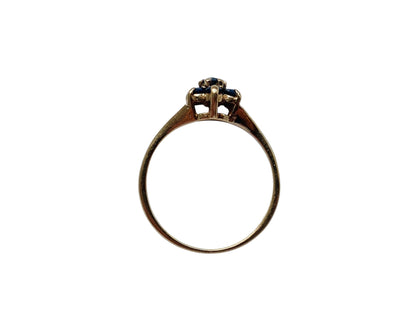 Vintage 9ct Gold Sapphire Ring