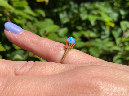 14ct Gold Opal Ring