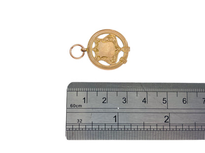 Antique 9ct Gold Fob Pendant