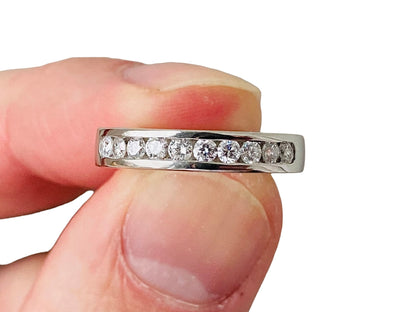 18ct Gold Ten-Stone Diamond Ring