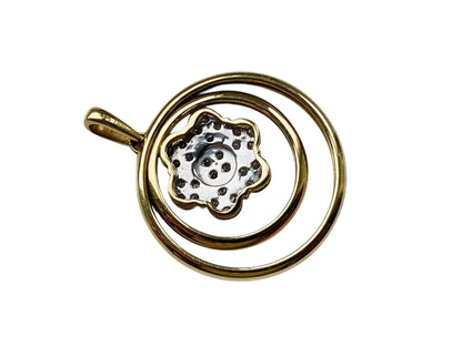 9ct Gold Diamond Pendant