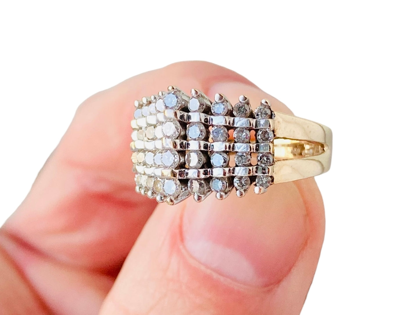9ct Gold 1.00ct Diamond Ring