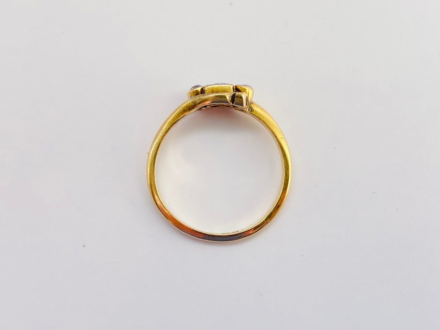 Antique 18ct Gold Diamond Ring