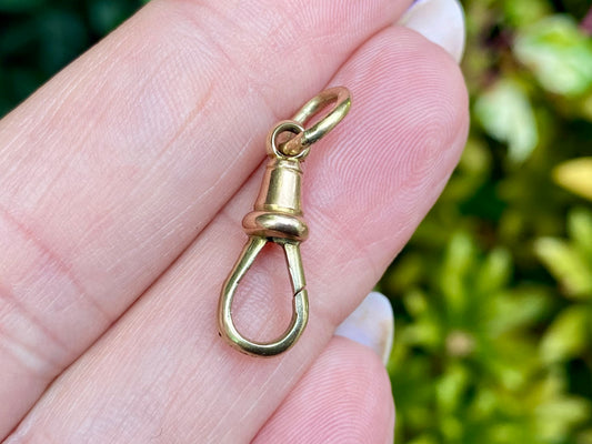 Antique 9ct Gold Dog Clasp