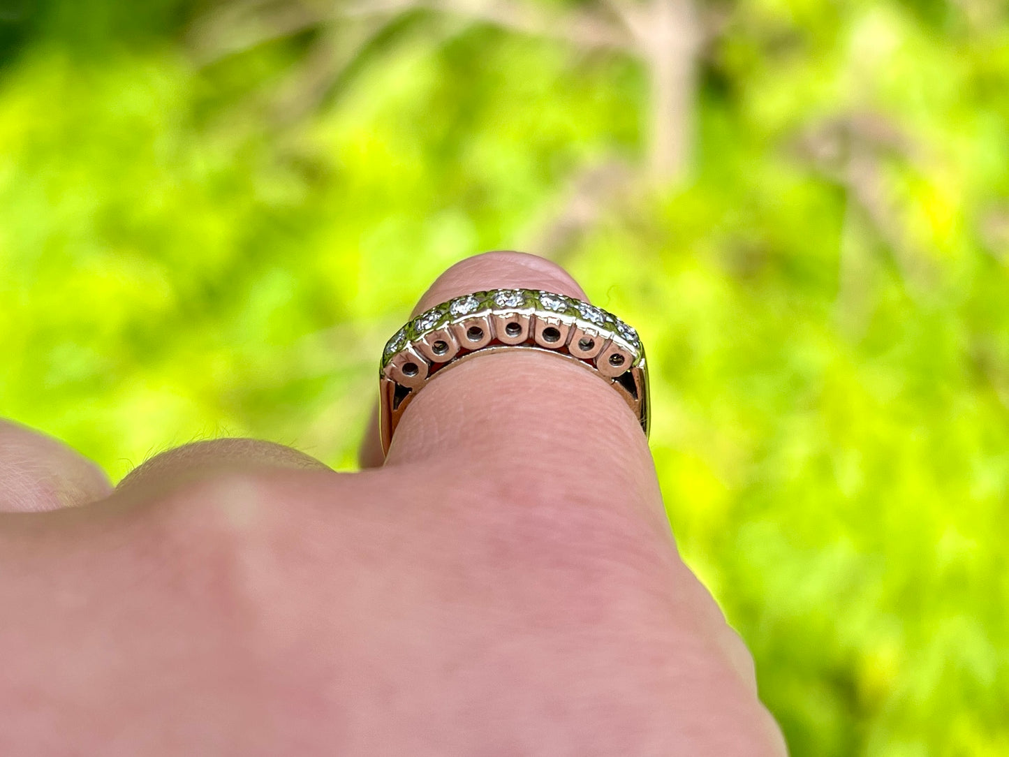 9ct Gold Diamond Ring