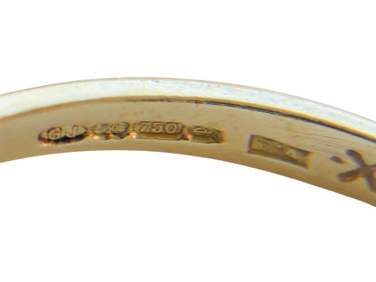 18ct Gold Sapphire & Diamond Ring