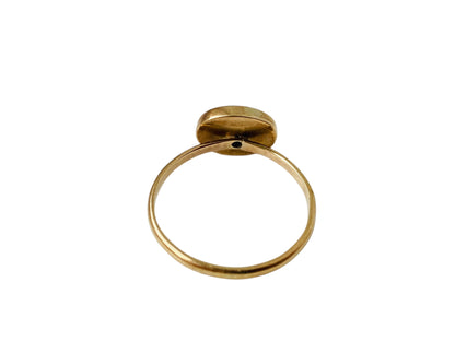 14ct Gold Opal Doublet Ring