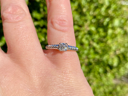 9ct Gold Diamond Ring