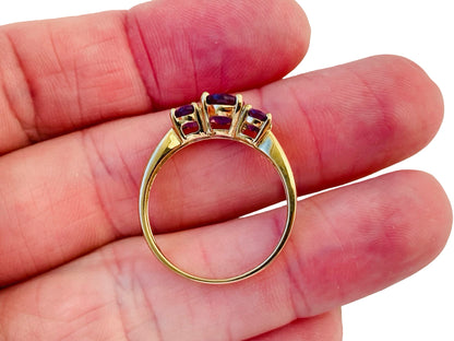 9ct Gold Amethyst Ring