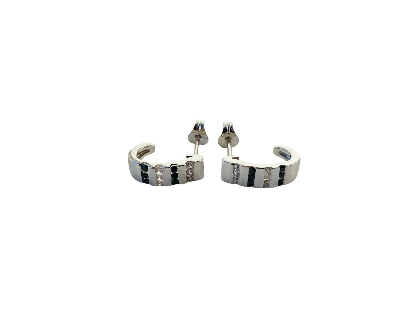 9ct Gold Diamond Earrings