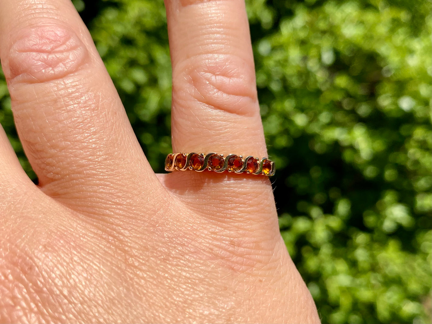 9ct Gold Citrine Ring
