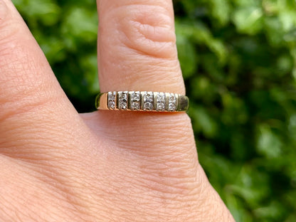 9ct Gold Diamond Ring