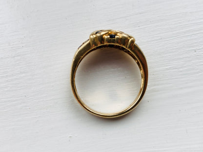 9ct Gold Sapphire Ring