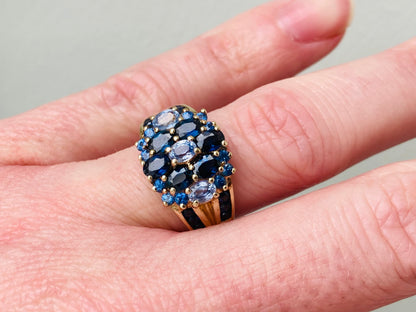 9ct Gold Sapphire Ring