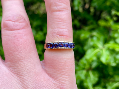 9ct Gold Iolite Ring