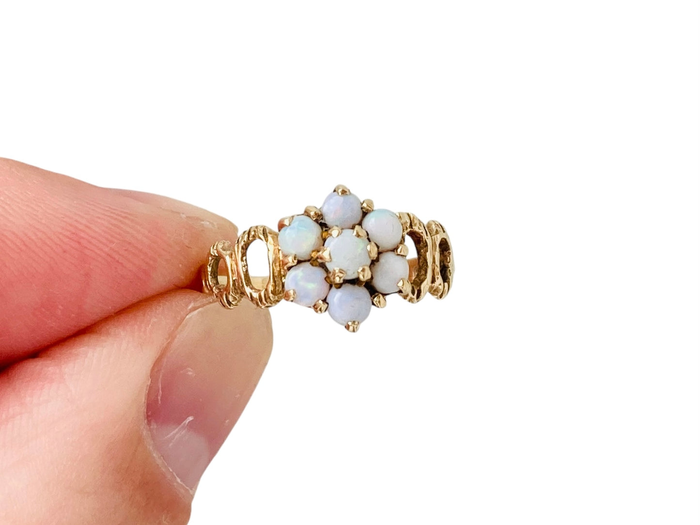 Vintage 9ct Gold Opal Ring