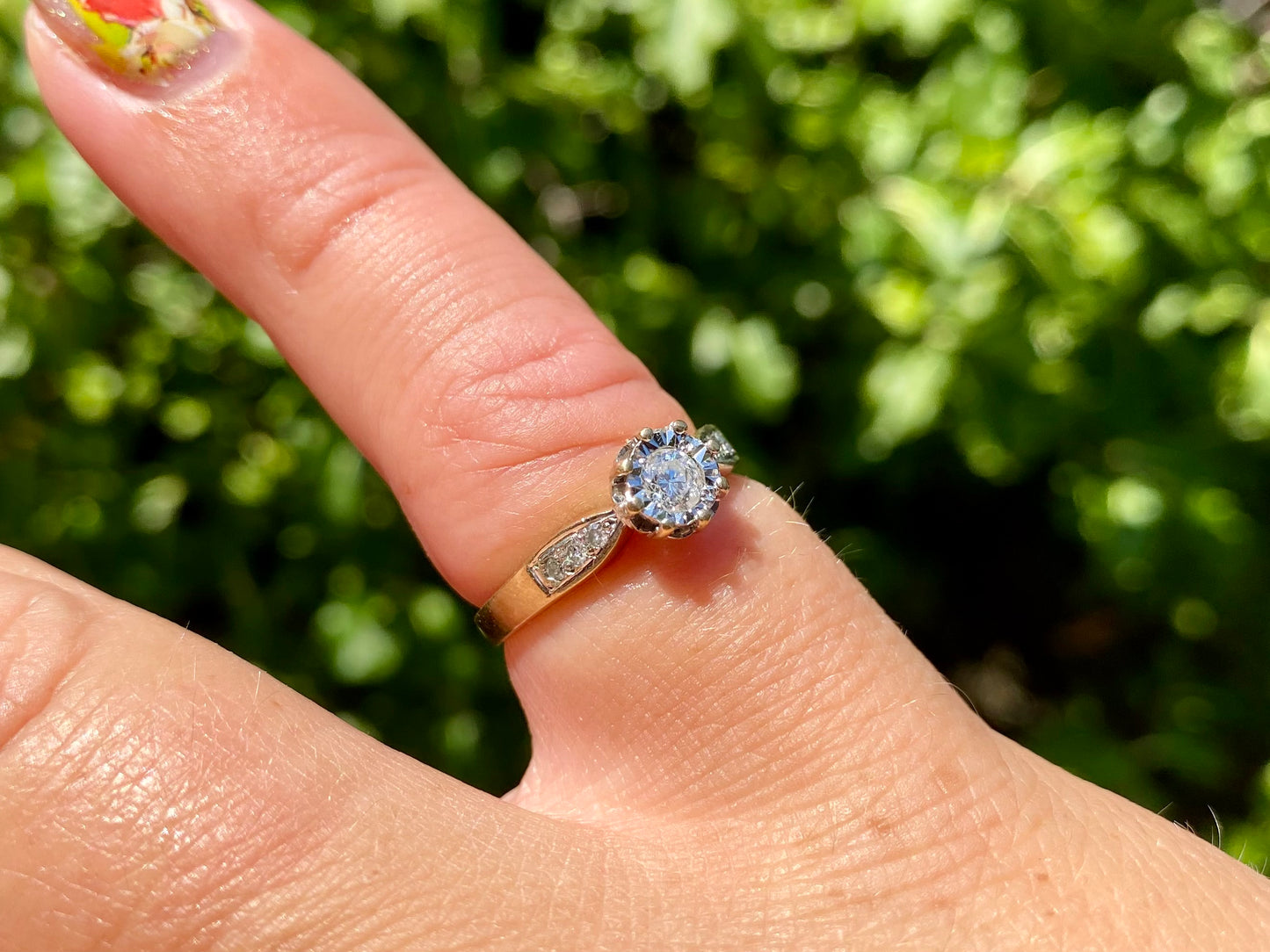 9ct Gold 0.25ct Diamond Ring