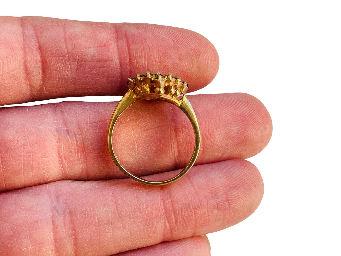 Vintage 9ct Gold Sapphire Ring