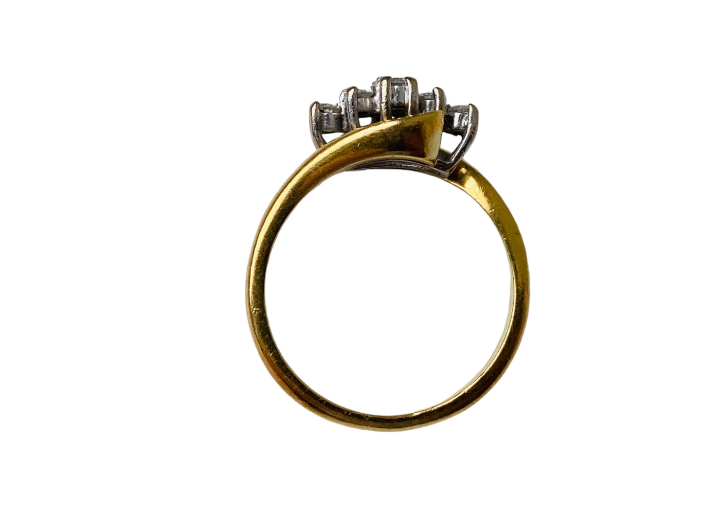 Vintage 18ct Gold Diamond Ring