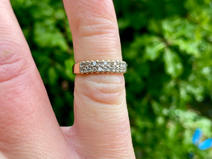 9ct Gold Diamond Ring