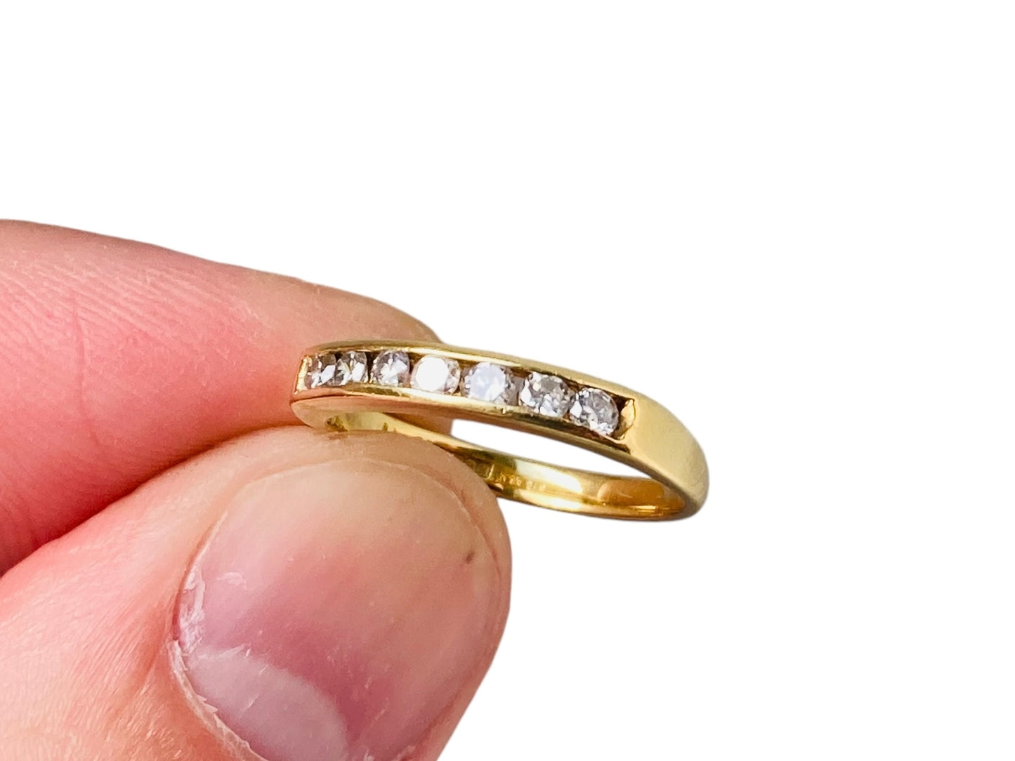 Vintage 18ct Gold Diamond Ring