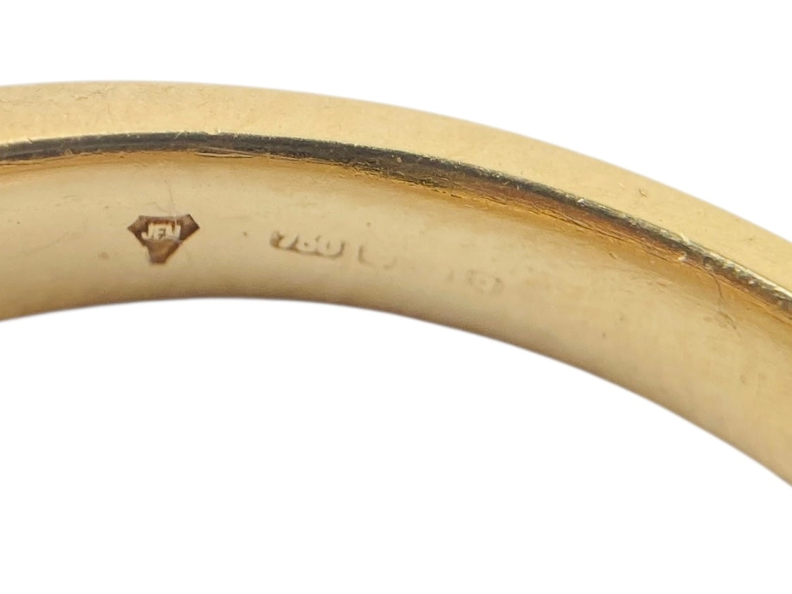 18ct Gold Fifteen-Stone Diamond Ring