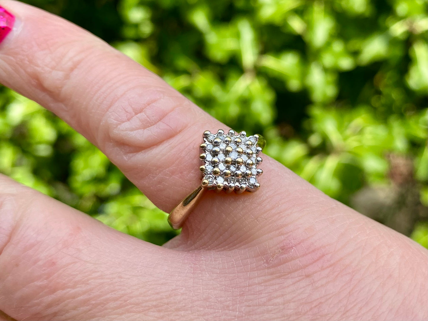 9ct Gold Diamond Ring