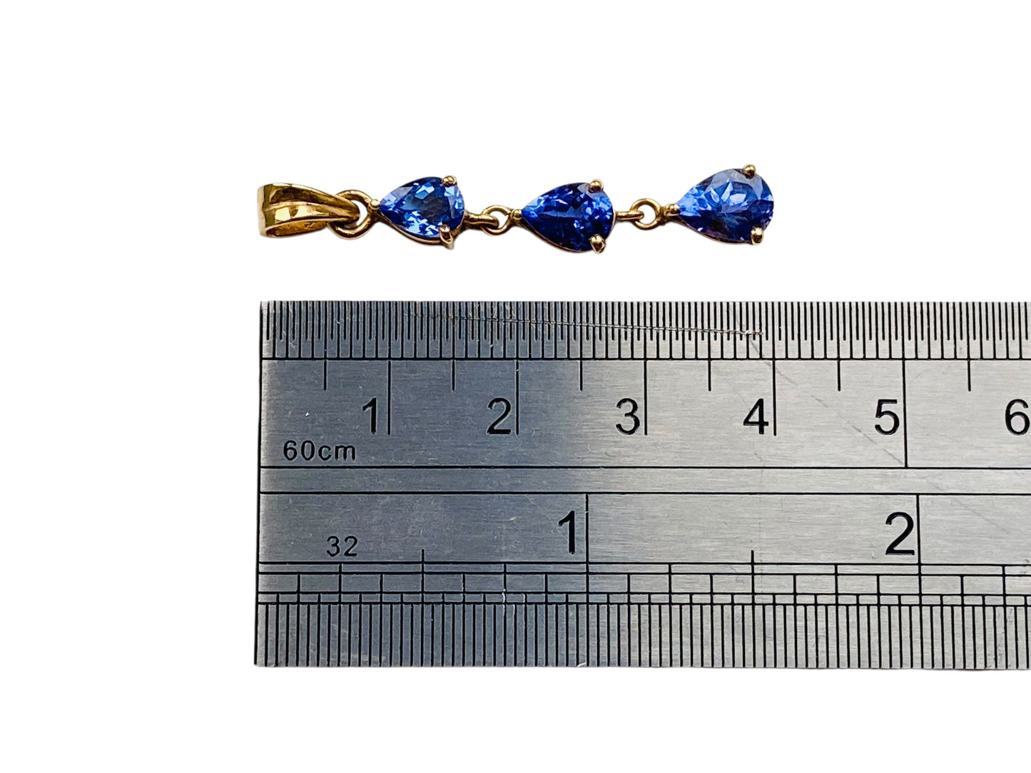 9ct Gold Tanzanite Pendant