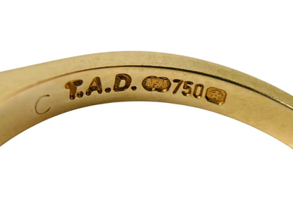 18ct Gold Ruby & Diamond Ring