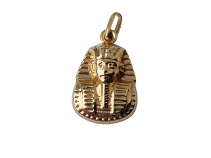 9ct Gold Tutankhamun Charm or Pendant