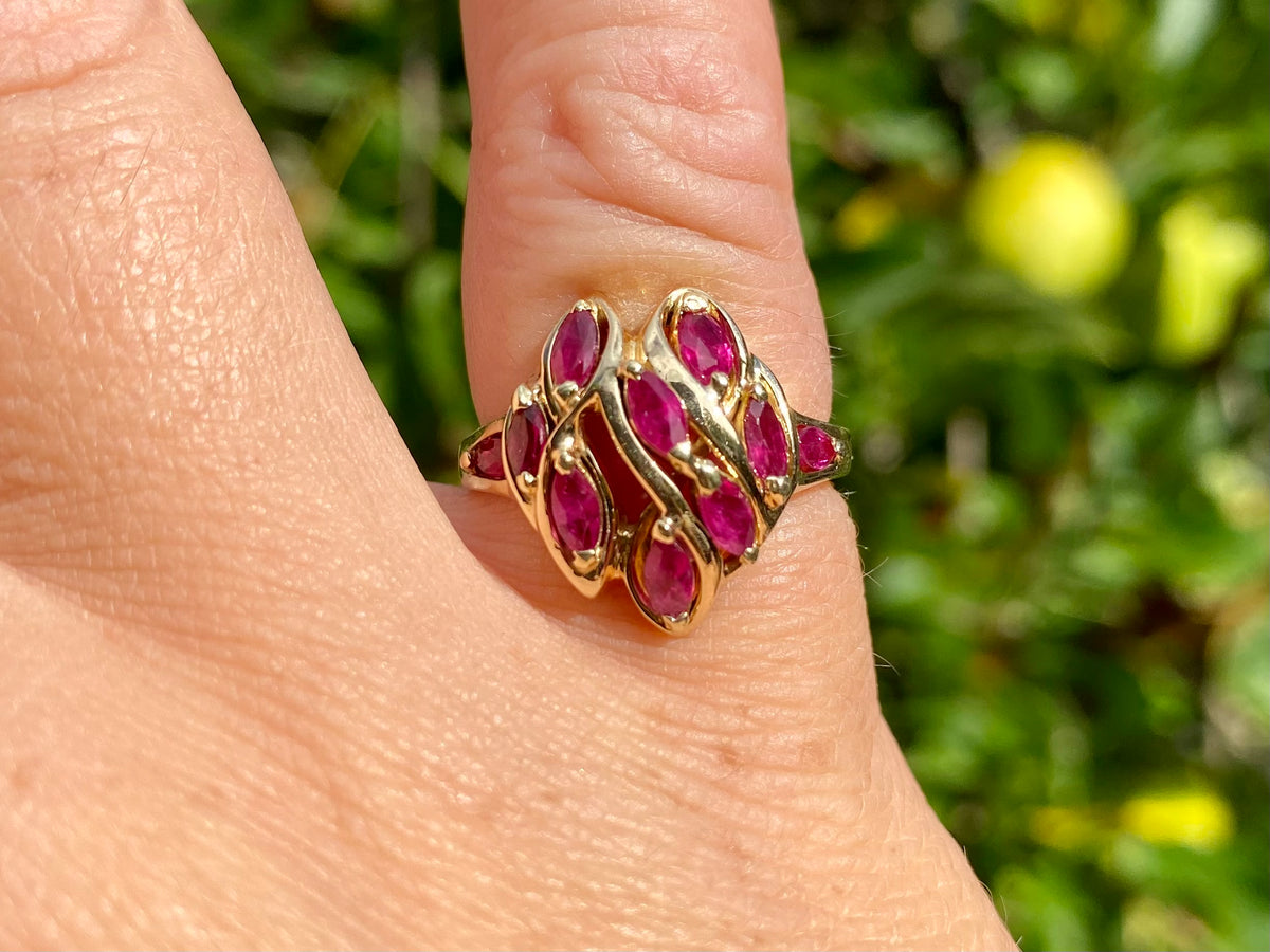 14ct Gold Ruby Ring
