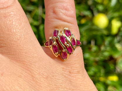 14ct Gold Ruby Ring